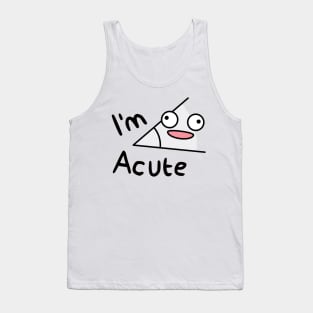 acute angle Tank Top